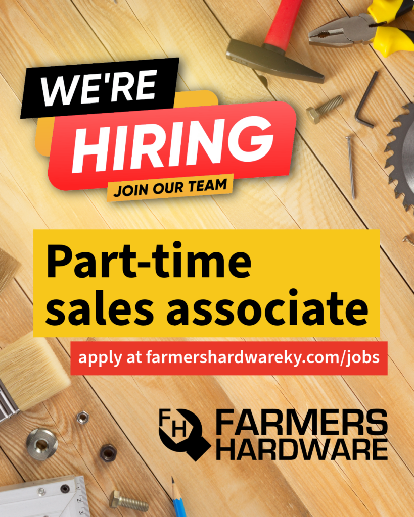 Farmers Hardware is looking for a dependable, hard-working Part-Time Sales Associate to join our team. This role is a mix of customer service and hands-on logistics. You will be responsible for helping our local customers find what they need, keeping the sales floor stocked, and handling heavy receiving and loading duties.